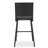 29" Outdoors PE Rattan Armless Barstools, Set Of 2, Dark Brown-1781328298
