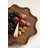 Alezar Round Scalloped Lazy Susan Tray