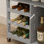 Solid Wood Kitchen Cart