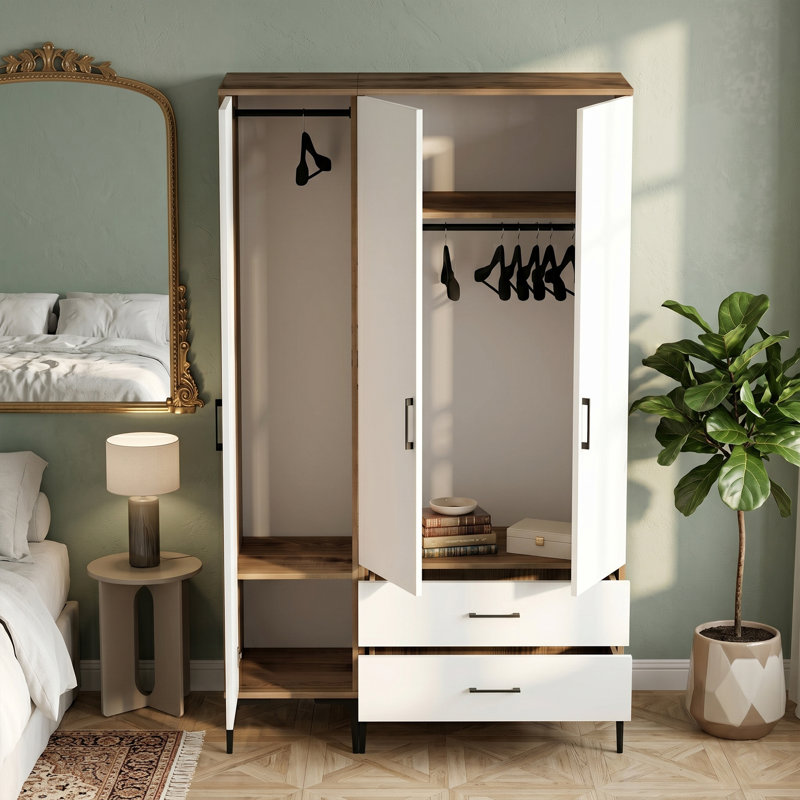 Armoire Ayreanna, Noyer blanc