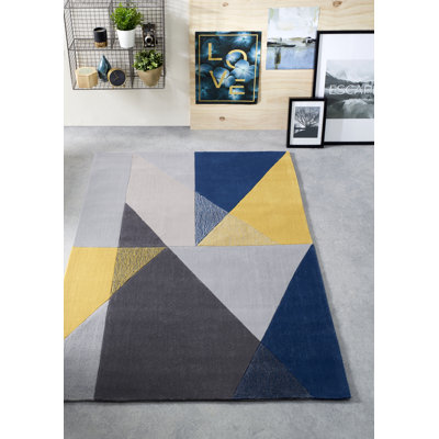 Divisadero Geometric Hand Woven Area Rug