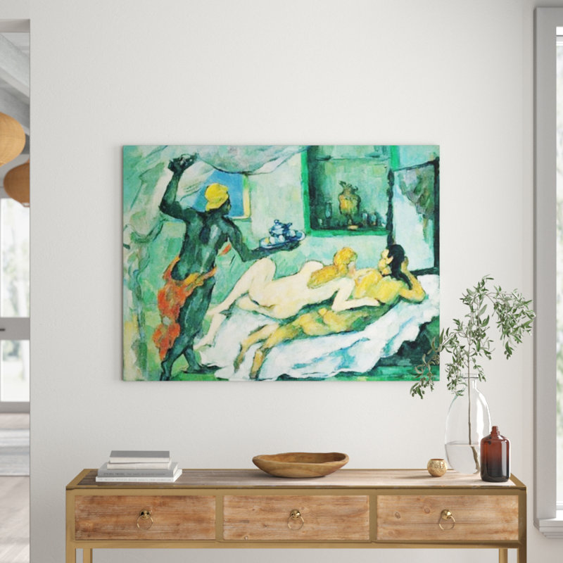 Paul Cezanne - Wrapped Canvas Painting, 90cm H x 120cm W x 1.8cm D