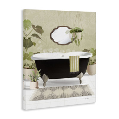 «Relaxing Bathroom Tub», art mural par House Fenway