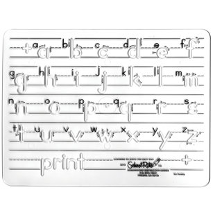 Template Manuscript Lowercase Letters and Numbers