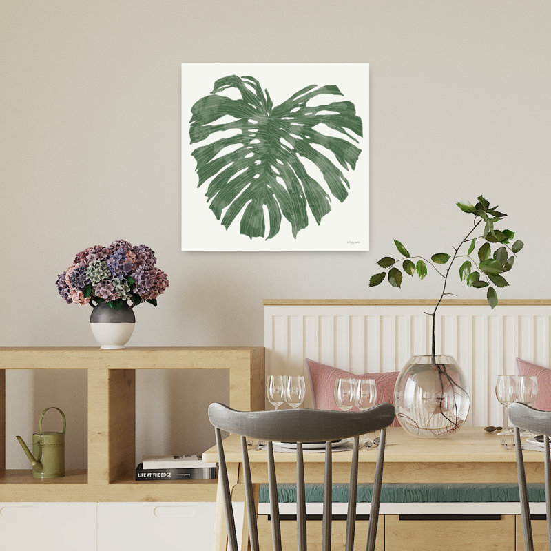 Philodendron tropical avec feuilles tropicales, H 18 po x l 18 po