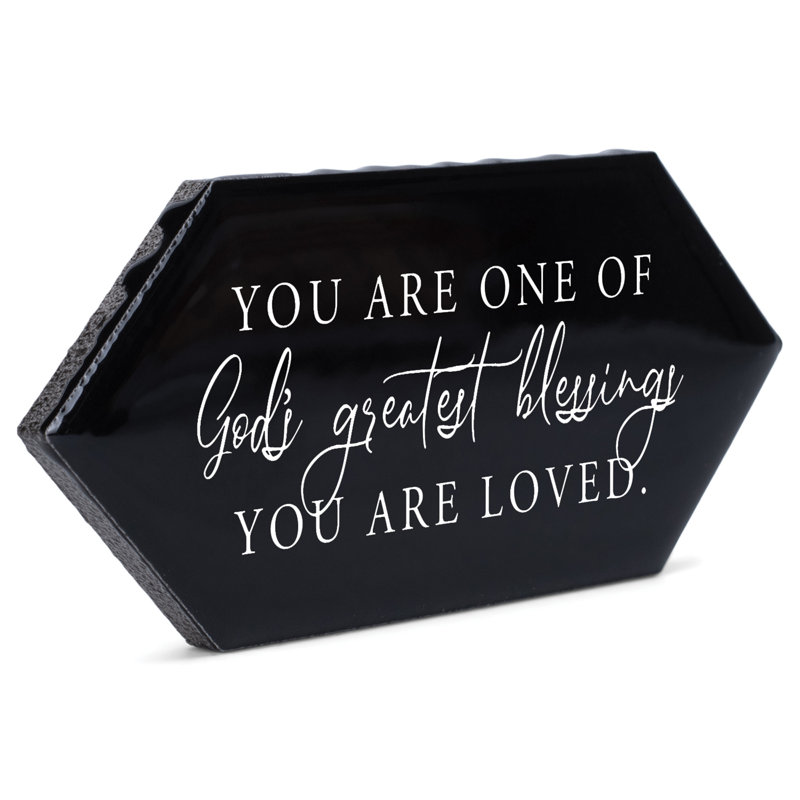 Plaque Graal «You are One of Gods»