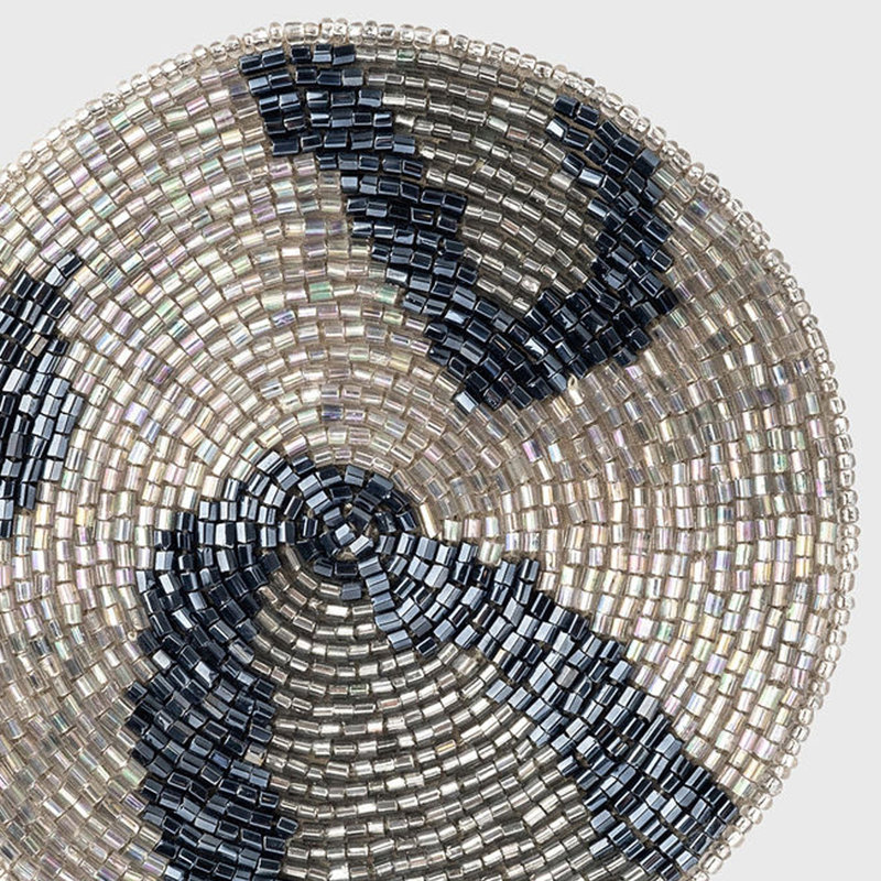 Round Coaster, Silver