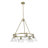 Felda 6 - Light Steel Dimmable Cone Chandelier-99998915-99998913