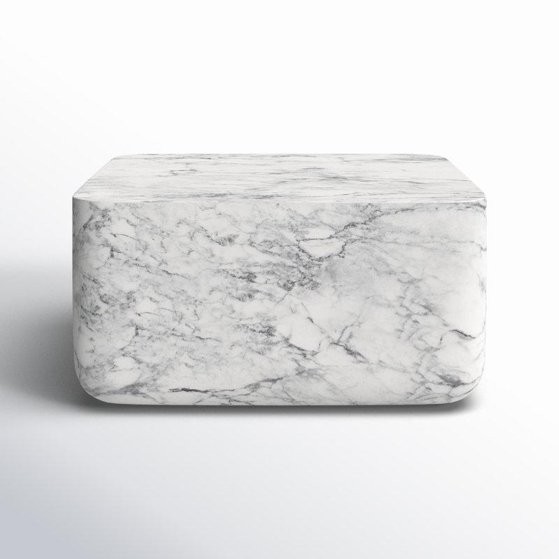 Antrim Coffee Table, White/Gray