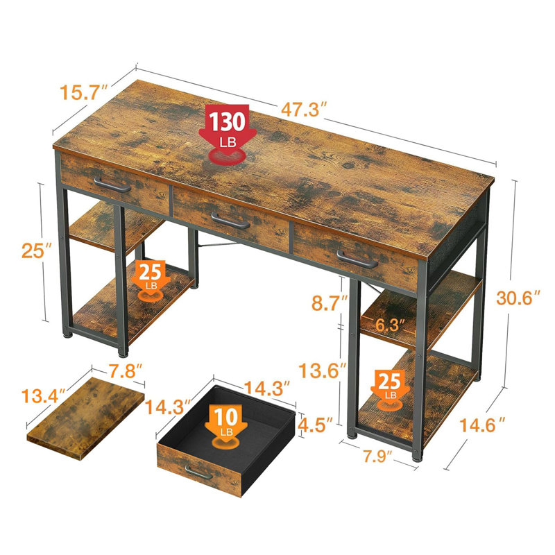 Petit bureau d'ordinateur, Rétro