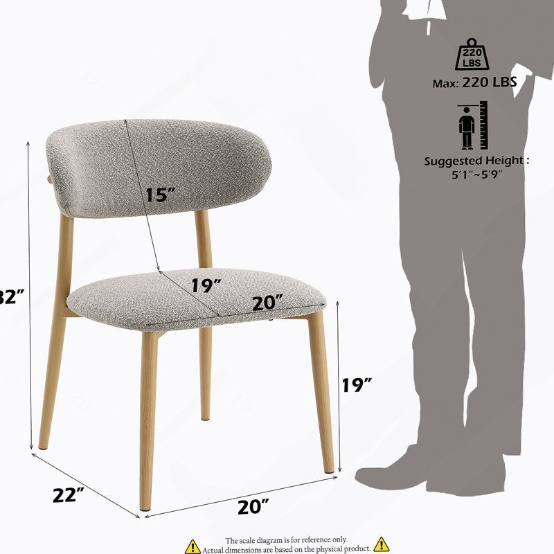 Ensemble de 2 chaises d'appoint Kacey