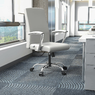 Fauteuil de bureau en cuir Kenil
