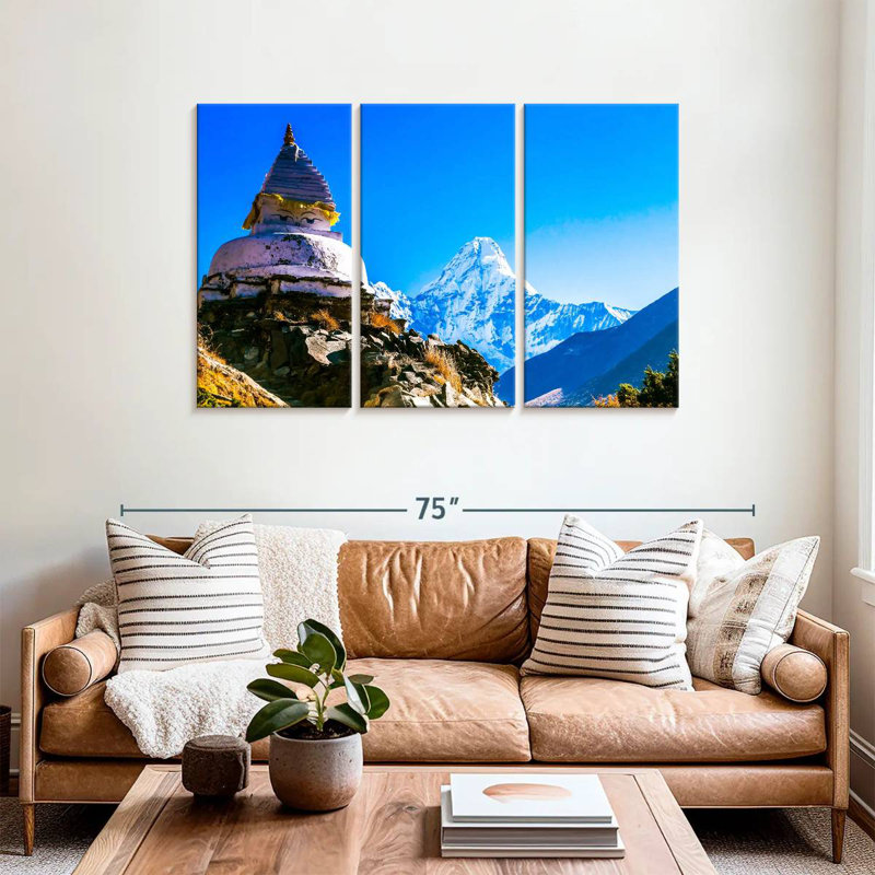 Adella Ama Dablam Temple, 36" H x 57" W