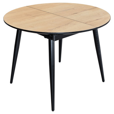Canouan Extendable Oval Metal Base Dining Table