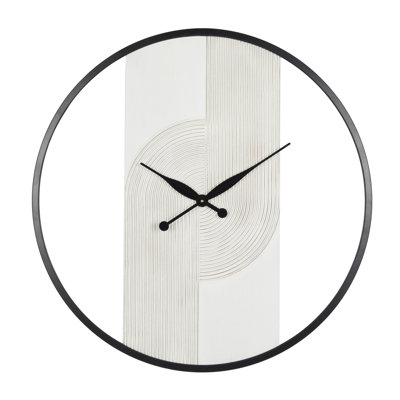Glass Wall Clock