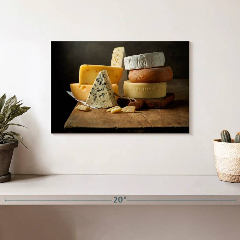 Variété de fromages Yarlin, H 8 po x l 12 po