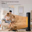 HomCom 1500 Watt 4710 BTU Electric Tower Space Heater with Adjustable Thermostat and with Digital Display