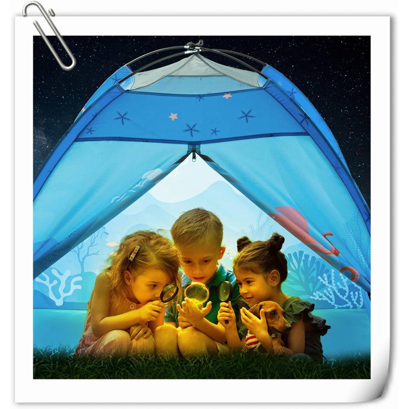 Tente de jeu pliable pour enfants Space World