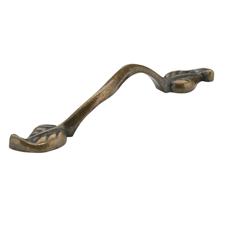Expression 3.7812" Center to Center Bar Pull, Burnished Brass