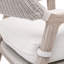 Chaise de patio avec coussins Kettil