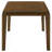 Warren Dark Brown 7-Piece Rectangular Dining Set