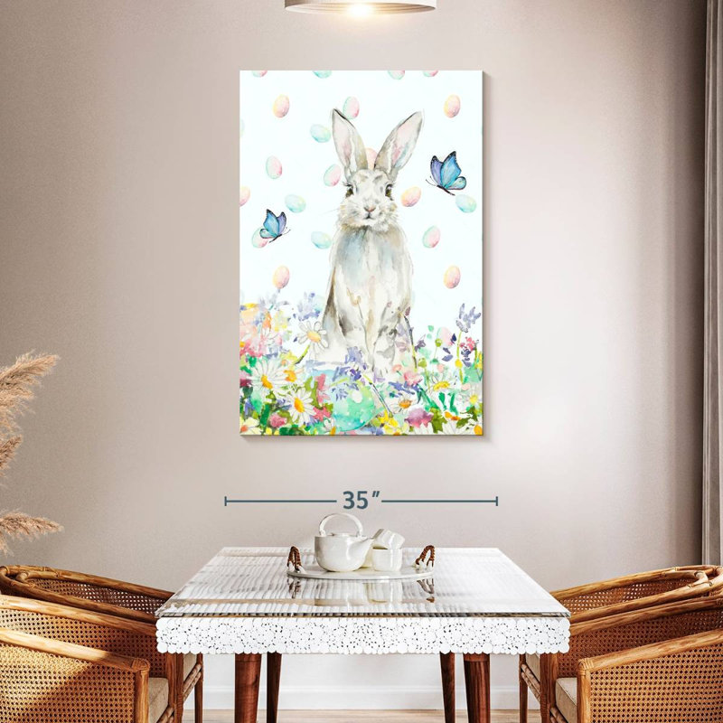 Brampt Tall Easter Bunny, 48" H x 32" W