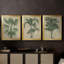 «Burlap Palm Silhouette I», toile tendue avec châssis sur mesure - 3 pièces-1540726532-1540726542