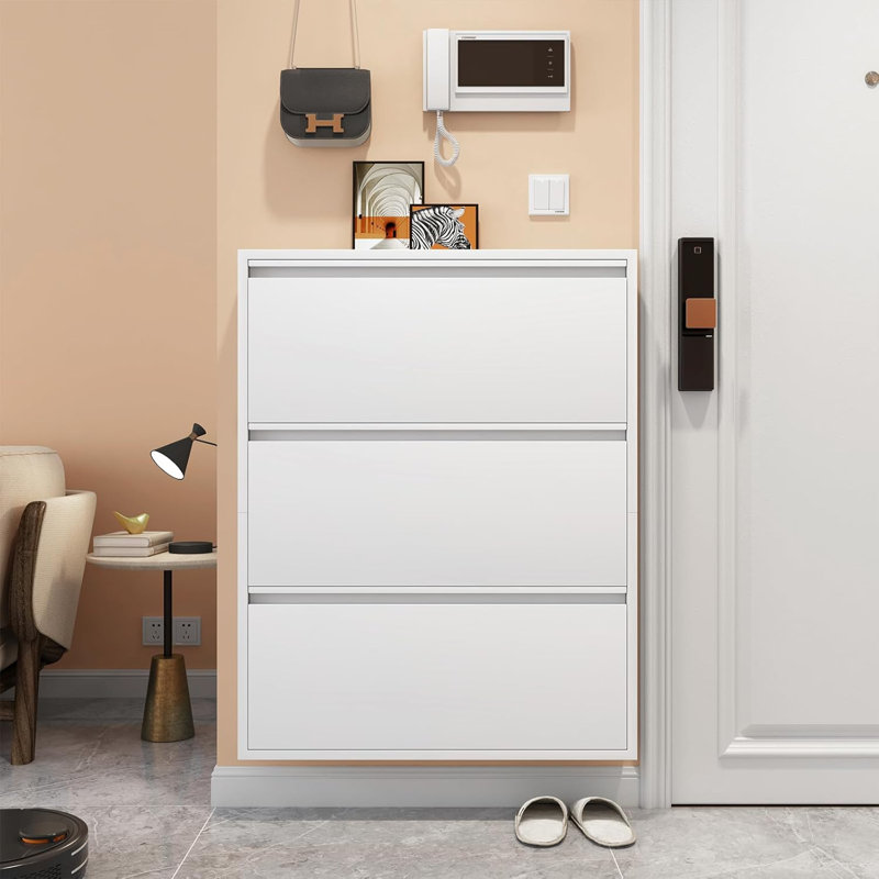 Armoire de rangement à chaussures 3 tiroirs