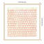 «Moura Weathered Patterns in Red VI» par June Erica Vess - reproduction d'art encadrée-389632894-389632920