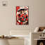 Impression sur toile «Stunning In Red II» par Art Remedy-104627418-108048402