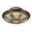 Overlea Glass Semi Flush Mount
