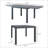 Outdoor Table,Aluminum Frame Rectangle Outdoor Table