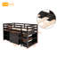 Lit mezzanine simple avec armoire fonctionnelle et coiffeuse portative, bureau d'ordinateur stable,-144199142