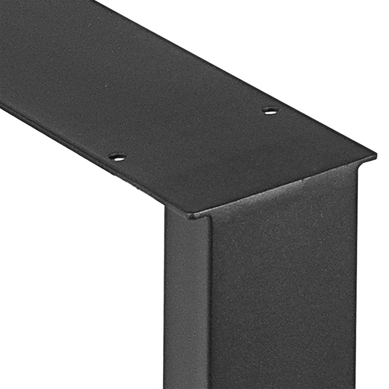 Pied de table en acier Abshir, H 28 po x l 24 po x P 3,1 po