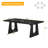 Wood Dining Table For 6-8 People, 70.8" Modern Rectangle Kitchen Table With Wood Base For Dining Room-1052508468-1045672791