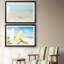 Padre Island Shore Birds - Ensemble de 2 reproductions d'art sur toile encadrées-1180791702-1180791705-1180843042