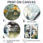 Coq sur une ferme II - art mural sur toile blanche-897964228-897964235-897964237