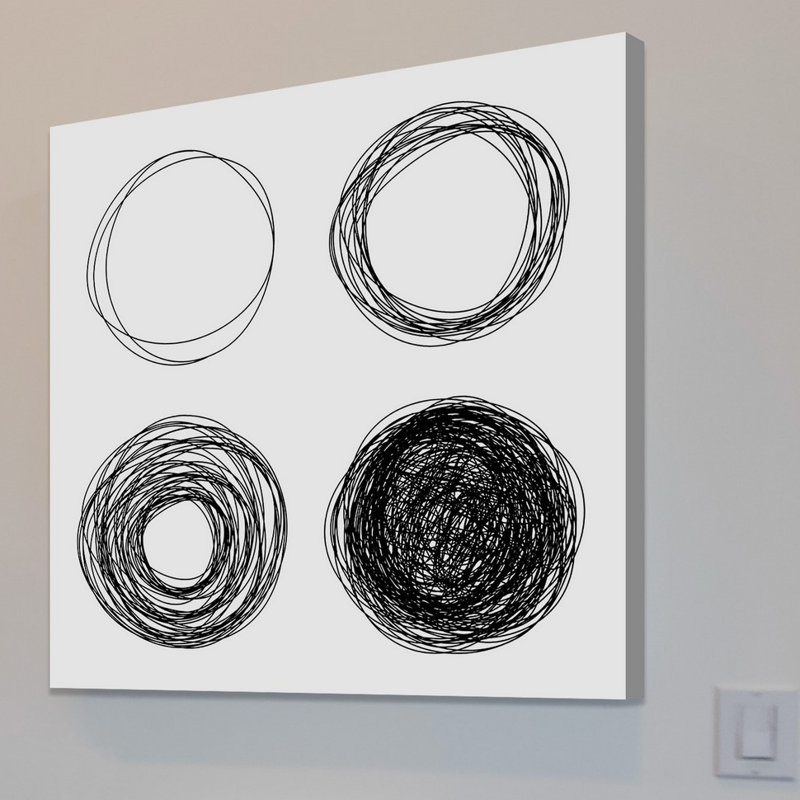 Wrapped Canvas Print, 61 cm H x 61 cm W x 3.81 cm D