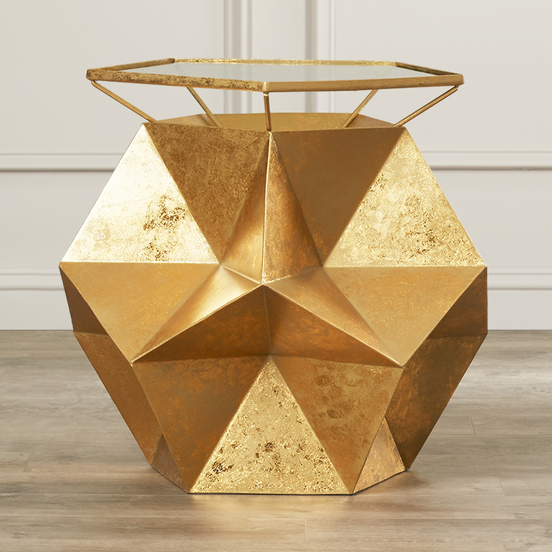 Everly Quinn Drum End Table Reviews Wayfair