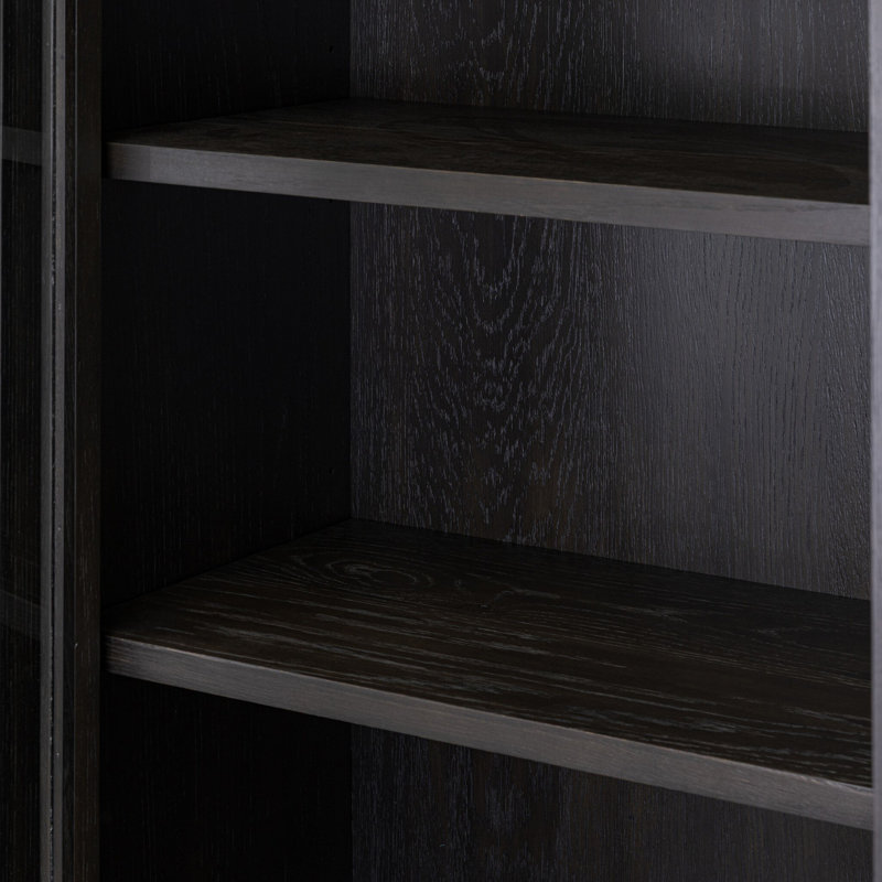 Bergstrom Display Cabinet, Smoked Black