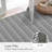 Modern Braided Printed 2x6 Runner Rug Stain Resistant Carpet with Non-Slip Backing Low Pile Floor Cover Kitchen Hallway EntrywayBrown-1277300167