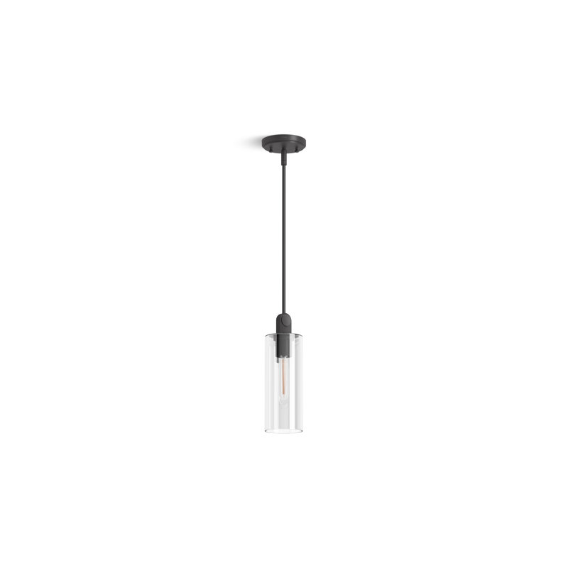 Crue 4 In. Pendant, Matte Black