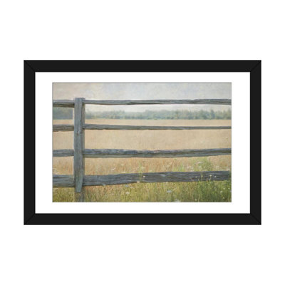 « edge of the field », impression sur toile tendue
