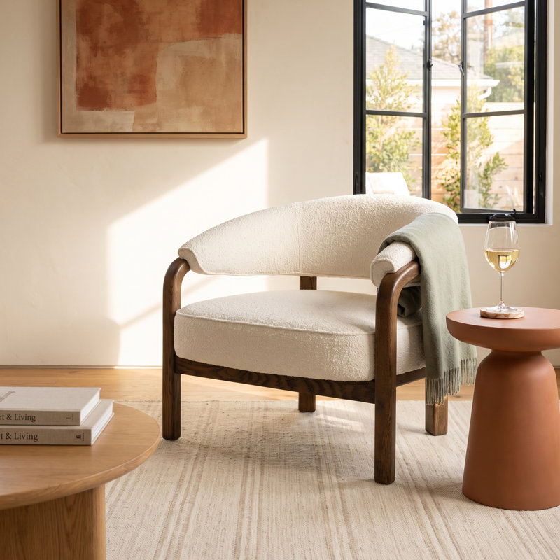 Ritu Maris Solid Wood Accent Chair