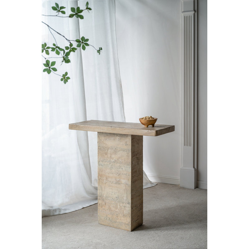 Table basse Mario, Crème, crème