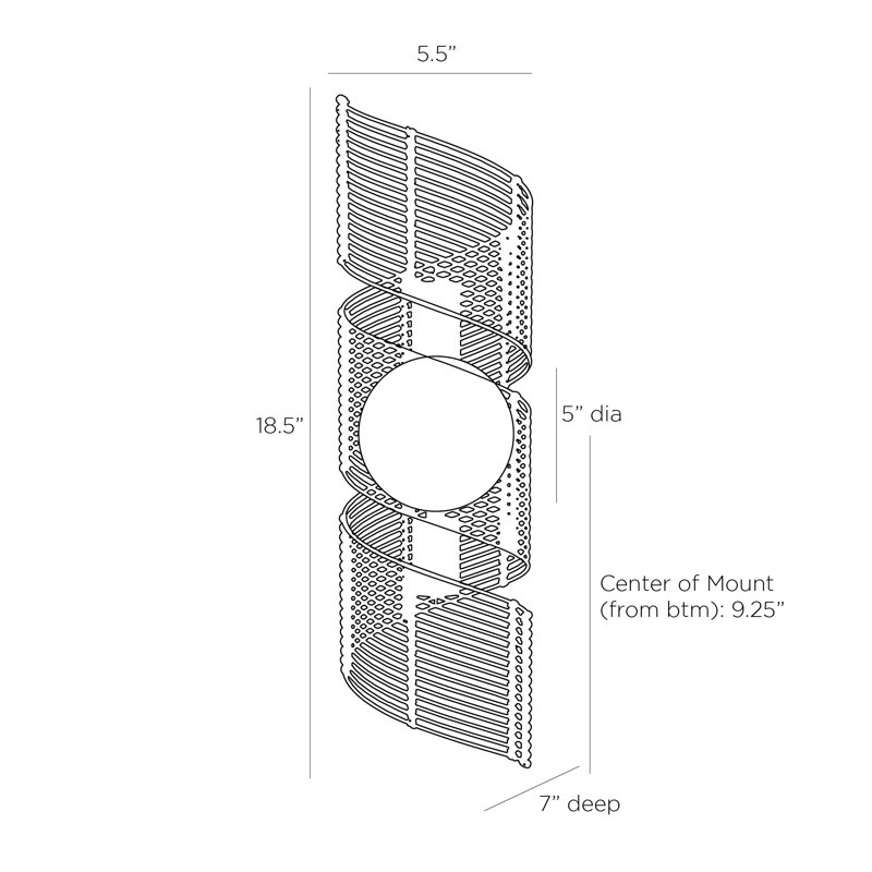 Tamara 2 - Light Wallchiere