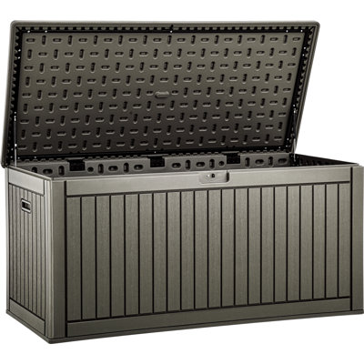 Balconera 330 Gallons Water Resistant Resin Lockable Deck Box