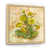 Toile avec cadre flottant beige
