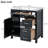 30-Inch Black Bathroom Vanity-1190038751