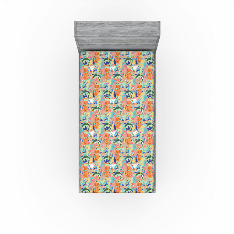 Ambesonne Fitted Sheet